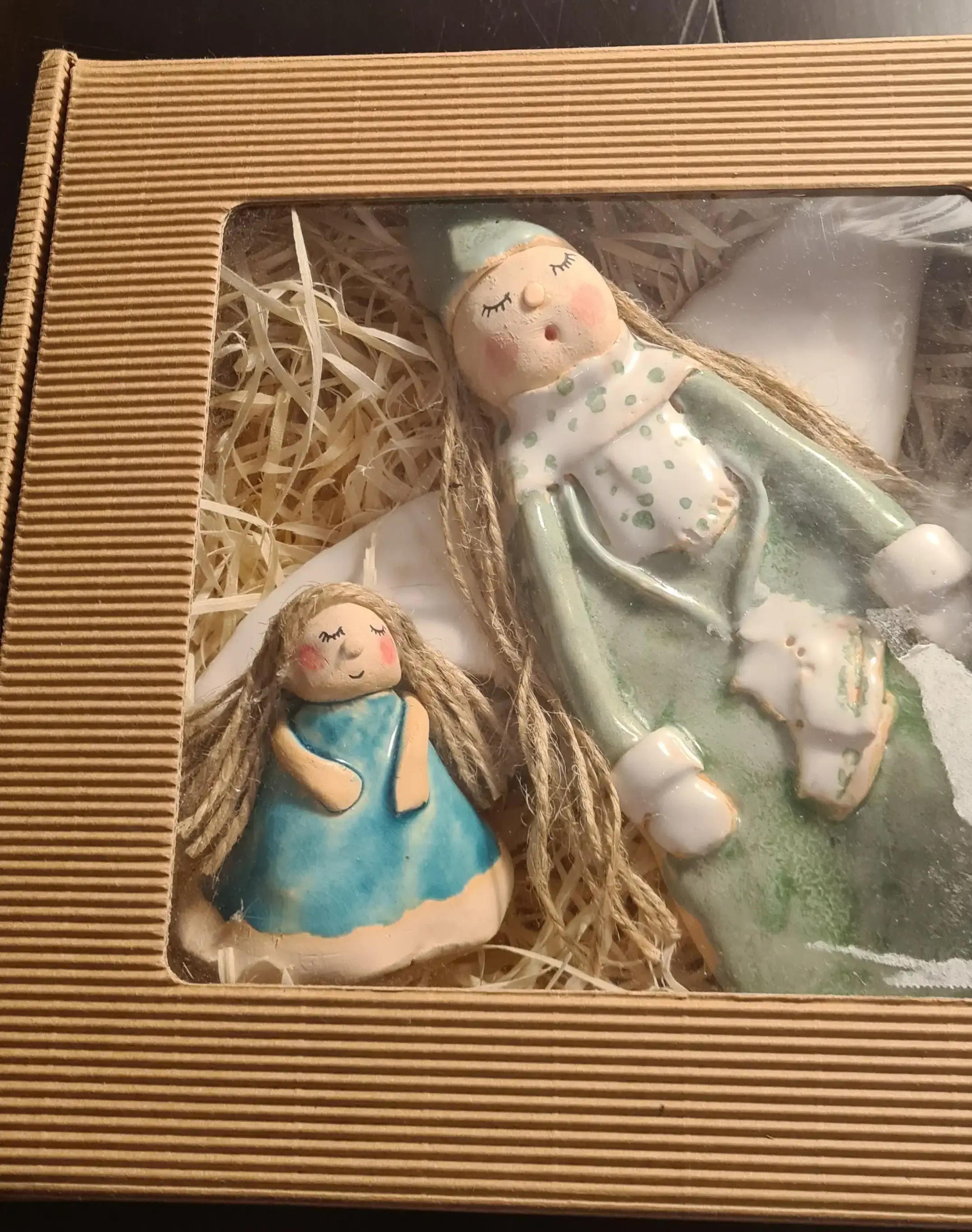 Aniołki zapakowane na prezent