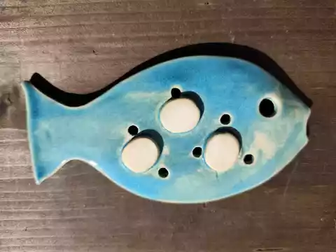 mydelniczka ceramiczna ryba