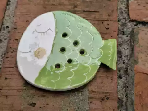 mydelniczka ceramiczna rybka