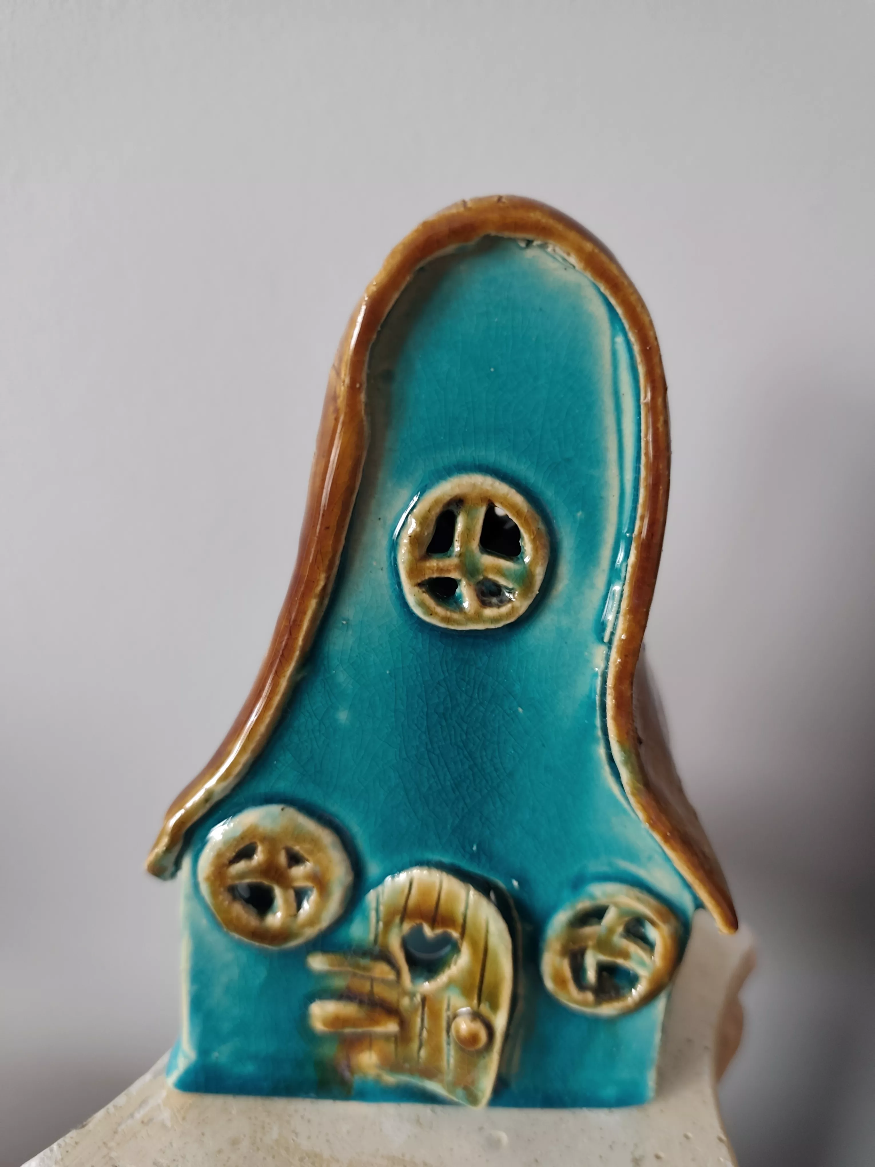 chatka ceramiczna lampion