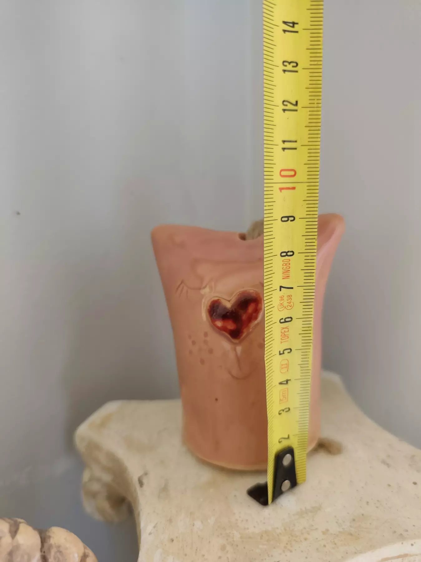 dzwonek ceramiczny kot