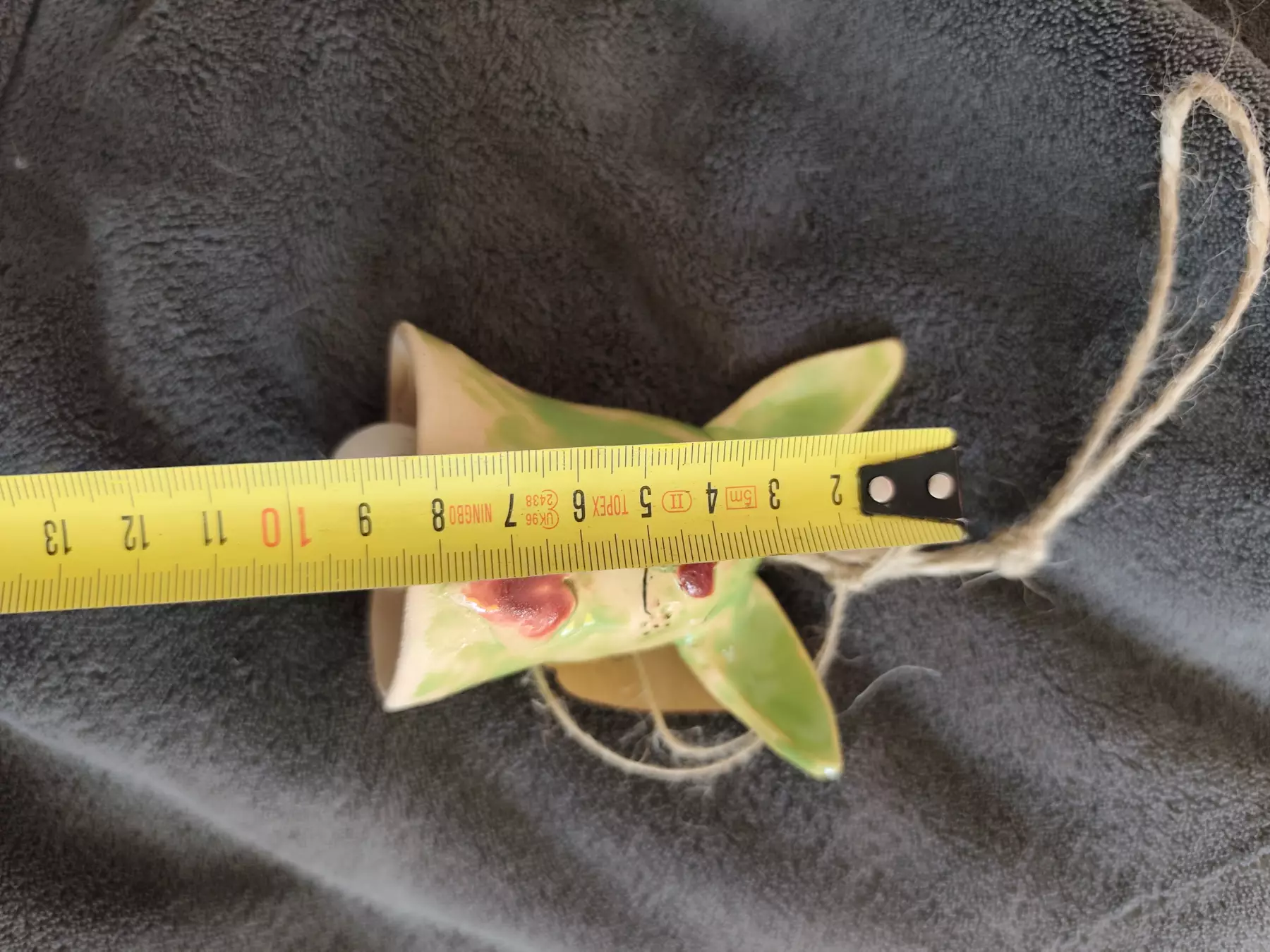 dzwonek ceramiczny zając