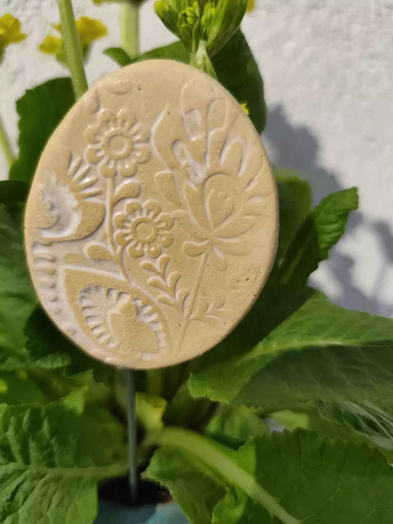 jajko ceramiczne na druciku