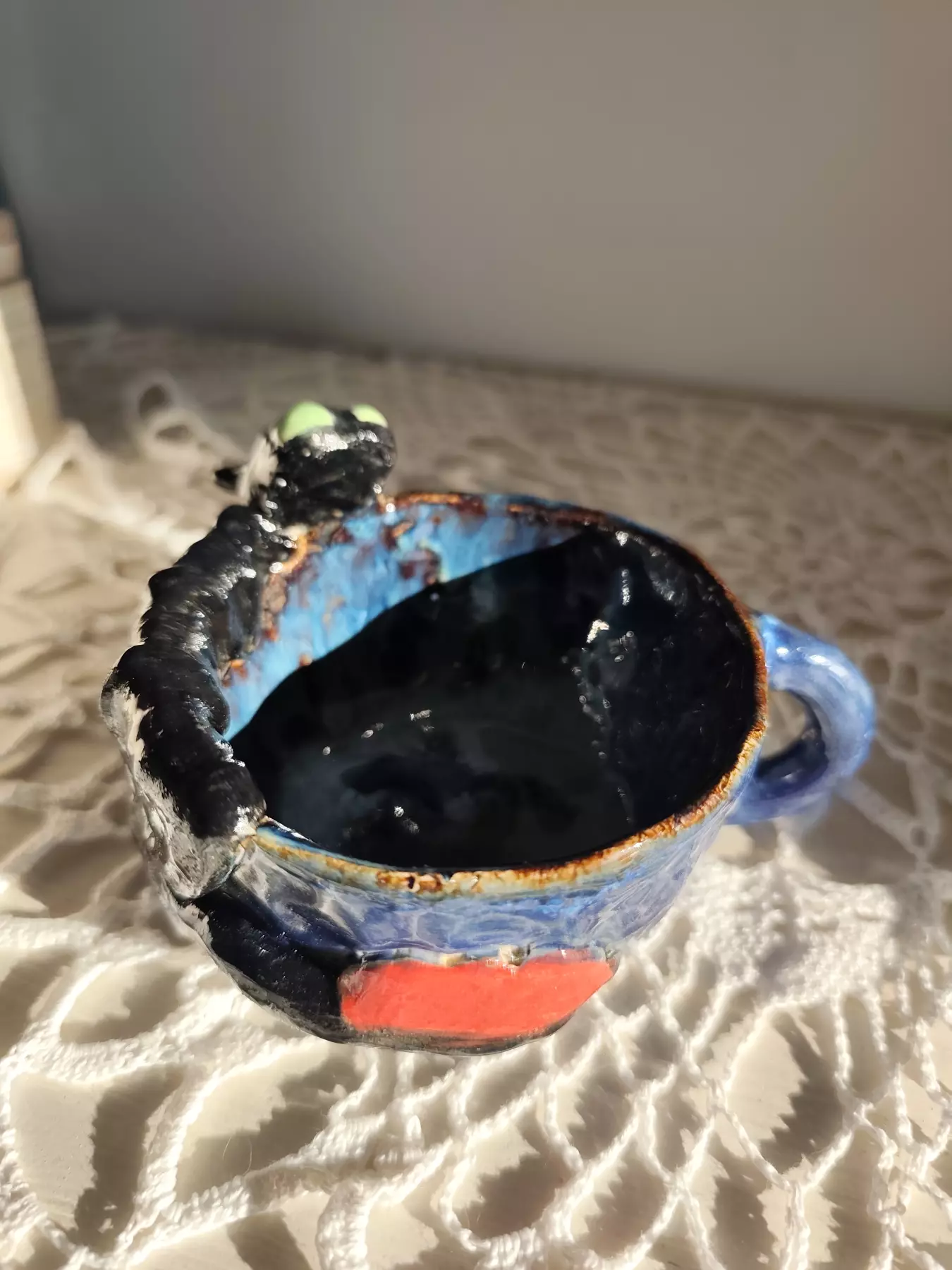 kubek ceramiczny ze Szczerbatkiem