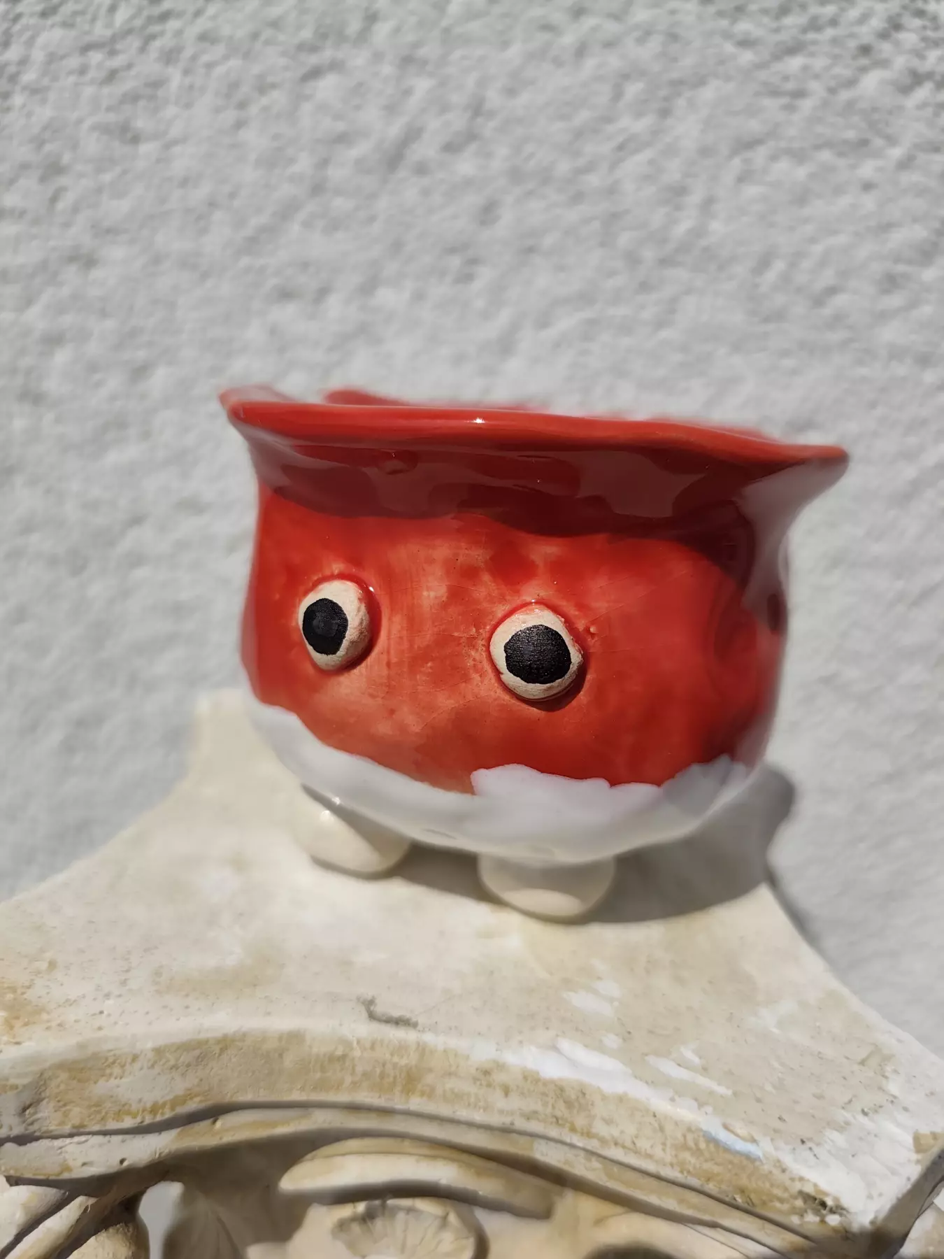 Osłonka ceramiczna na zioła - rzodkiewka