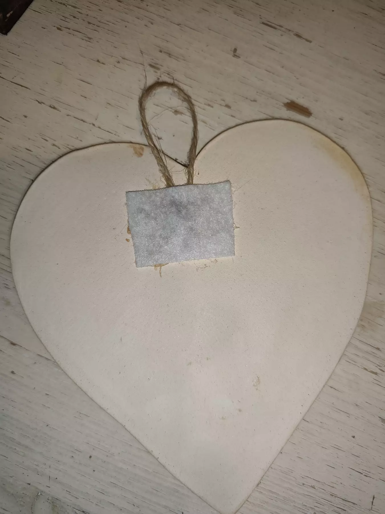 serce ceramiczne z pieskiem